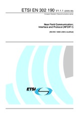 Norma ETSI EN 302190-V1.1.1 21.6.2005 náhled