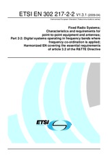 Náhled ETSI EN 302217-2-2-V1.3.1 23.4.2009