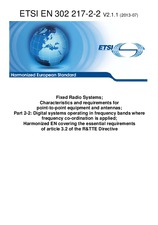 Norma ETSI EN 302217-2-2-V2.1.1 4.7.2013 náhled