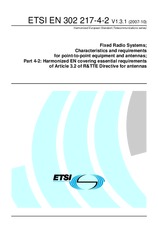 Norma ETSI EN 302217-4-2-V1.3.1 31.10.2007 náhled