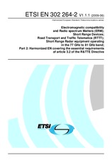 Norma ETSI EN 302264-2-V1.1.1 18.6.2009 náhled