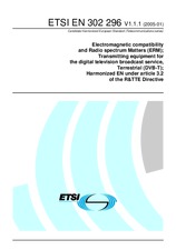 Norma ETSI EN 302296-V1.1.1 26.1.2005 náhled