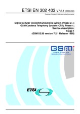 Norma ETSI EN 302403-V7.2.1 31.8.2000 náhled