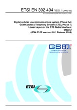 Norma ETSI EN 302404-V8.0.1 29.9.2000 náhled