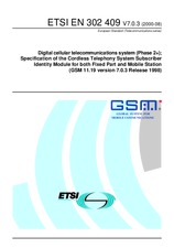 Norma ETSI EN 302409-V7.0.3 31.8.2000 náhled