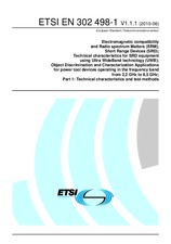 ETSI EN 302498-1-V1.1.1 16.6.2010