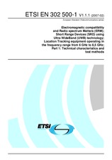 Náhled ETSI EN 302500-1-V1.1.1 1.2.2007
