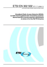 Norma ETSI EN 302502-V1.1.1 7.11.2006 náhled
