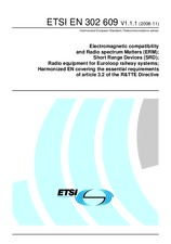 ETSI EN 302609-V1.1.1 6.11.2008