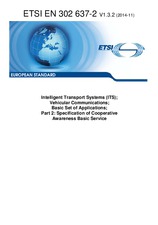 Norma ETSI EN 302637-2-V1.3.2 28.11.2014 náhled