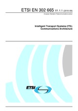 Norma ETSI EN 302665-V1.1.1 24.9.2010 náhled