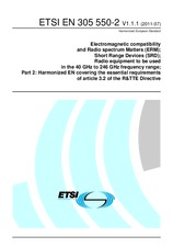 Norma ETSI EN 305550-2-V1.1.1 7.7.2011 náhled