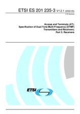 Náhled ETSI ES 201235-3-V1.2.1 6.5.2002