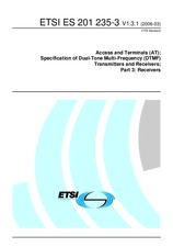 Náhled ETSI ES 201235-3-V1.3.1 13.3.2006