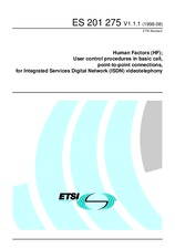Norma ETSI ES 201275-V1.1.1 15.8.1998 náhled