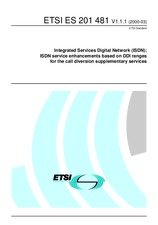 Norma ETSI ES 201481-V1.1.1 3.3.2000 náhled