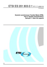 ETSI ES 201803-2-1-V1.1.1 22.10.2002