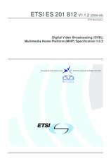 Norma ETSI ES 201812-V1.1.2 28.8.2006 náhled