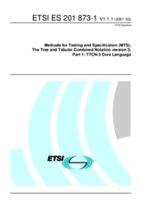 Náhled ETSI ES 201873-1-V1.1.1 21.3.2001