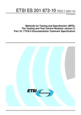 Náhled ETSI ES 201873-10-V3.2.1 11.12.2007
