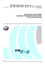 ETSI ES 201915-4-V1.1.1 19.2.2002