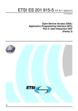 ETSI ES 201915-5-V1.4.1 29.7.2003