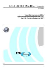 Náhled ETSI ES 201915-10-V1.1.1 19.2.2002