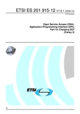 Náhled ETSI ES 201915-12-V1.6.1 14.12.2006