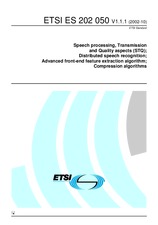 Náhled ETSI ES 202050-V1.1.1 18.10.2002