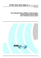 ETSI ES 202060-5-V1.1.1 6.5.2003