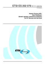 Náhled ETSI ES 202076-V1.1.1 24.9.2002