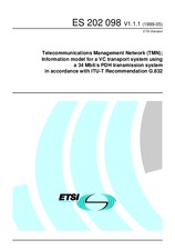 Norma ETSI ES 202098-V1.1.1 14.5.1999 náhled