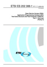 ETSI ES 202388-1-V1.1.1 15.3.2005