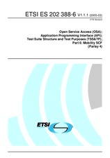 ETSI ES 202388-6-V1.1.1 15.3.2005