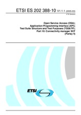 ETSI ES 202388-10-V1.1.1 15.3.2005