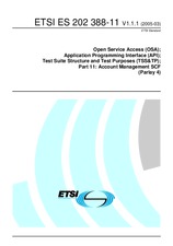 ETSI ES 202388-11-V1.1.1 15.3.2005