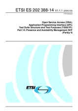 ETSI ES 202388-14-V1.1.1 15.3.2005