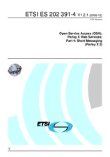 ETSI ES 202391-4-V1.2.1 19.12.2006