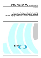 Náhled ETSI ES 202784-V1.1.1 27.7.2009