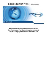 ETSI ES 202789-V1.4.1 2.6.2015