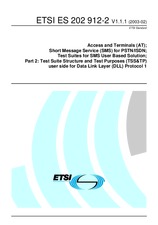 ETSI ES 202912-2-V1.1.1 11.2.2003