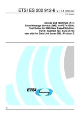 Norma ETSI ES 202912-6-V1.1.1 11.2.2003 náhled
