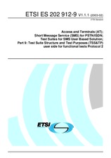 Norma ETSI ES 202912-9-V1.1.1 11.2.2003 náhled