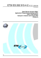 ETSI ES 202915-4-2-V1.2.1 5.8.2003