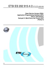 ETSI ES 202915-4-3-V1.2.2 28.8.2003