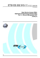 ETSI ES 202915-11-V1.2.1 5.8.2003