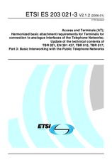 ETSI ES 203021-3-V2.1.2 27.1.2006