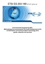 Norma ETSI ES 203199-V1.2.1 1.10.2014 náhled