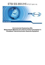 Norma ETSI ES 203215-V1.2.1 14.10.2011 náhled