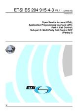 ETSI ES 204915-4-3-V1.1.1 19.5.2008